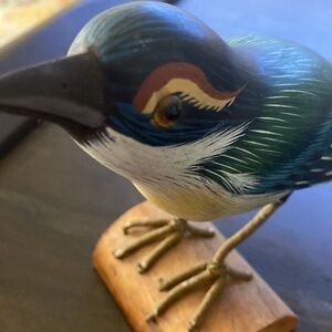 Hand Carved / Hand painted Nuthatch Bird